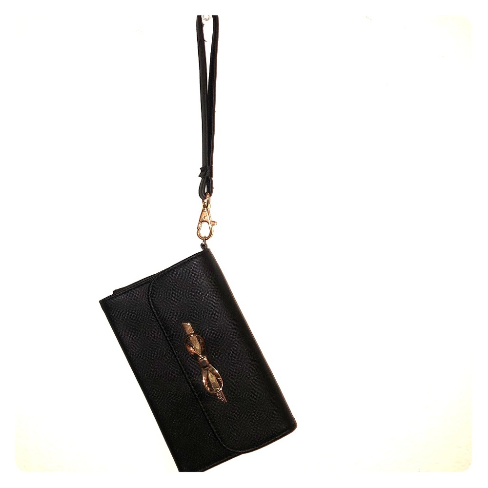 VS black wallet/clutch